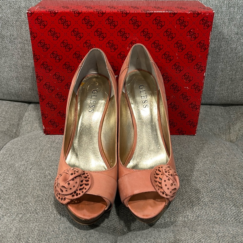 Guess Charisa Leather Heels